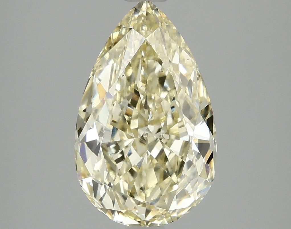 Loose Diamond - PEAR 3.08ct Fancy Intense Yellow VS2: Loose Diamond - PEAR 3.08ct Fancy Intense Yellow VS2 Source: This is a real non-mined Diamond that has been grown in a lab Shape: PEAR Carats: 3.08 Color: Fancy Intense Yellow Certification: IGI Video