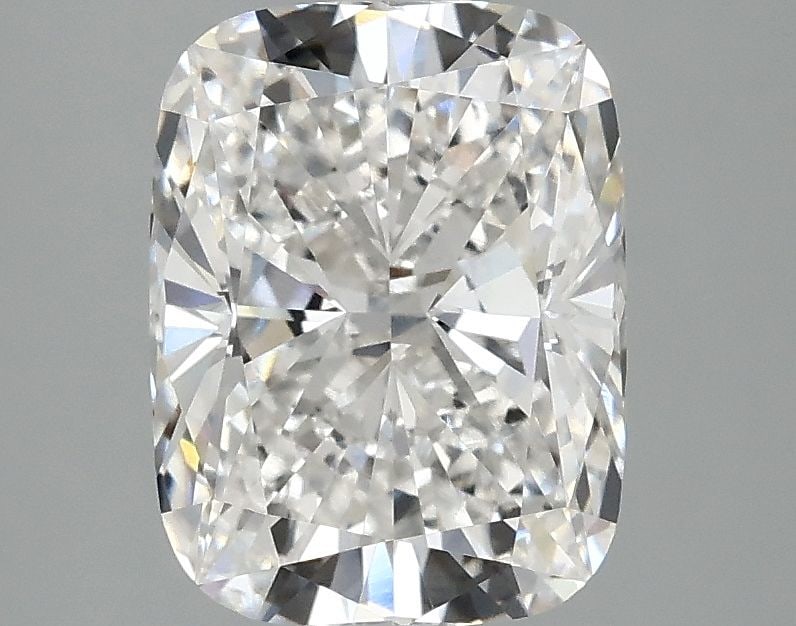 Loose Diamond - CUSHION MODIFIED 2.58ct E VVS2: Loose Diamond - CUSHION MODIFIED 2.58ct E VVS2 Source: This is a real non-mined Diamond that has been grown in a lab Shape: CUSHION MODIFIED Carats: 2.58 Color: E Clarity: VVS2 Certification: IGI The 