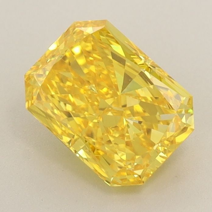 Loose Diamond - RADIANT 1.27ct Fancy Vivid Yellow VVS1: Loose Diamond - RADIANT 1.27ct Fancy Vivid Yellow VVS1 Source: This is a real non-mined Diamond that has been grown in a lab Shape: RADIANT Carats: 1.27 Color: Fancy Vivid Yellow Certification: IGI Vi
