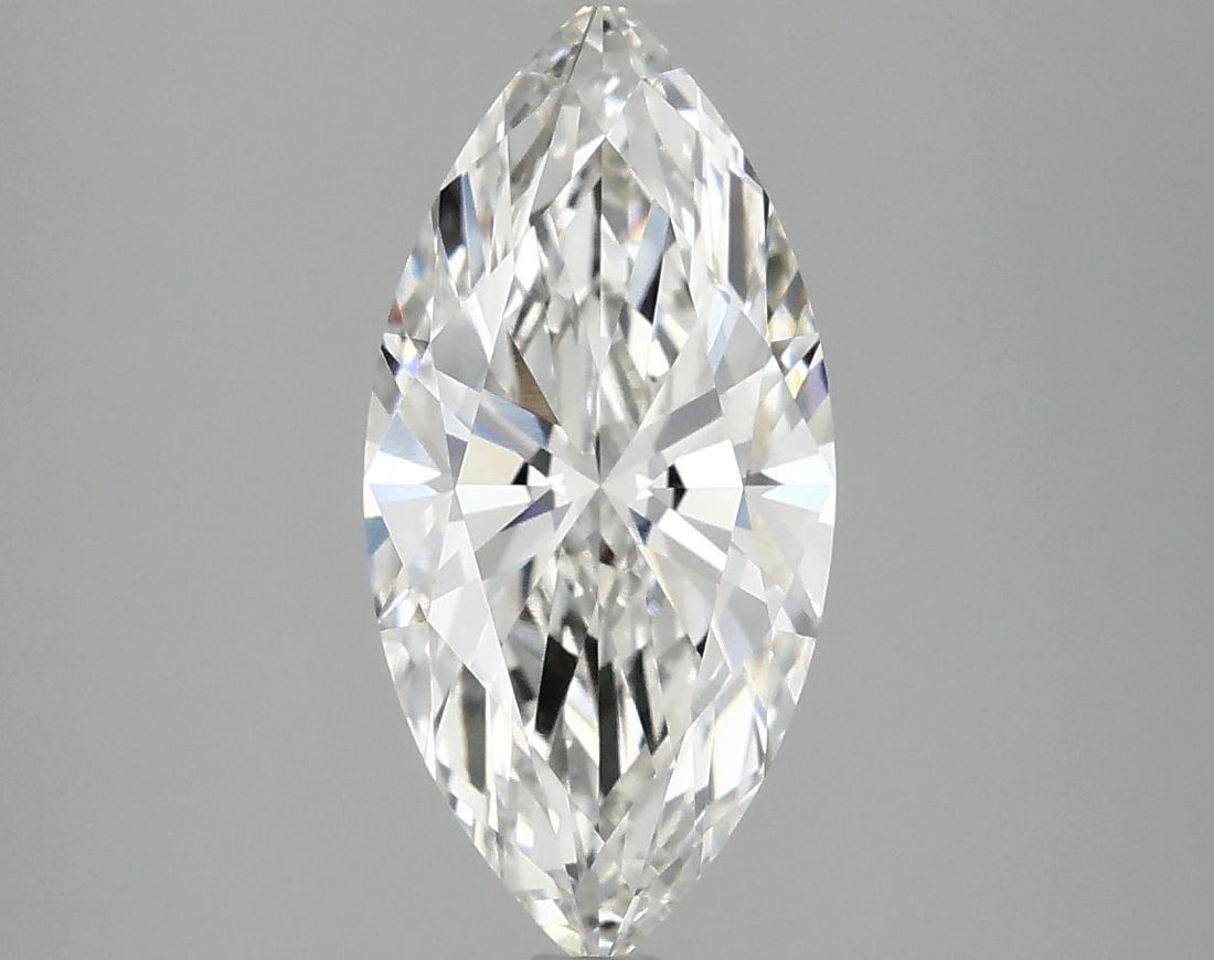 Loose Diamond - MARQUISE 2.1ct F VVS2: Loose Diamond - MARQUISE 2.1ct F VVS2 Source: This is a real non-mined Diamond that has been grown in a lab Shape: MARQUISE Carats: 2.1 Color: F Clarity: VVS2 Certification: IGI Video: