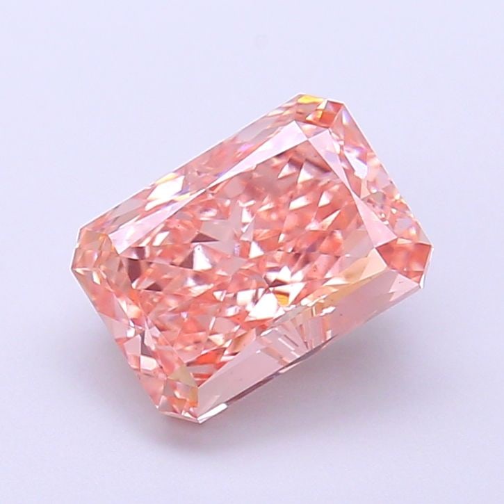 Loose Diamond - RADIANT 2.15ct Fancy Vivid Pink VS2: Loose Diamond - RADIANT 2.15ct Fancy Vivid Pink VS2 Source: This is a real non-mined Diamond that has been grown in a lab Shape: RADIANT Carats: 2.15 Color: Fancy Vivid Pink Certification: IGI Video: