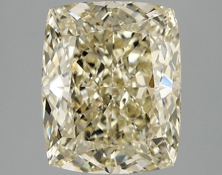 Loose Diamond - CUSHION MODIFIED 3.01ct Fancy Intense Yellow VS1: Loose Diamond - CUSHION MODIFIED 3.01ct Fancy Intense Yellow VS1 Source: This is a real non-mined Diamond that has been grown in a lab Shape: CUSHION MODIFIED Carats: 3.01 Color: Fancy Intense Yellow 