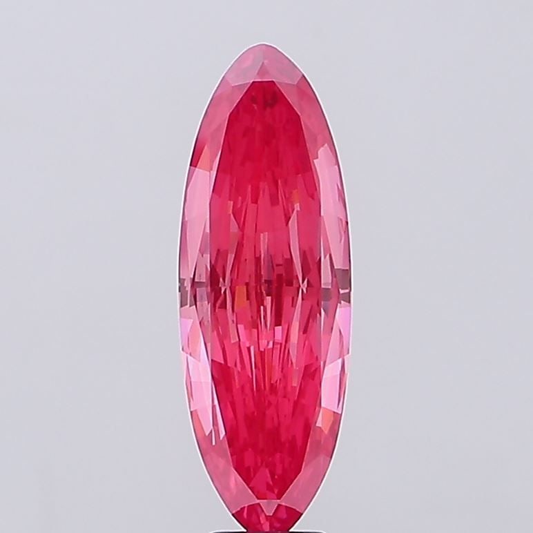 Loose Diamond - OVAL 6.69ct Fancy Vivid Pink VS1: Loose Diamond - OVAL 6.69ct Fancy Vivid Pink VS1 Source: This is a real non-mined Diamond that has been grown in a lab Shape: OVAL Carats: 6.69 Color: Fancy Vivid Pink Certification: IGI Video: