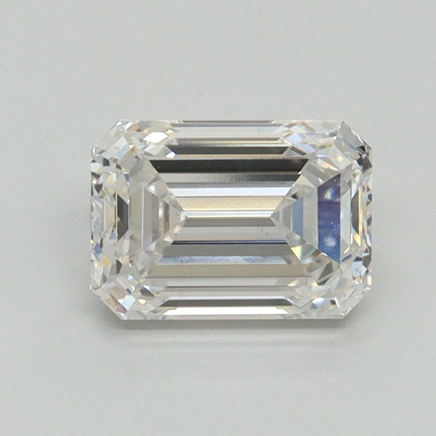 Loose Diamond - EMERALD 1.52ct E VS2: Loose Diamond - EMERALD 1.52ct E VS2 Source: This is a real non-mined Diamond that has been grown in a lab Shape: EMERALD Carats: 1.52 Color: E Clarity: VS2 Certification: NONE Video: