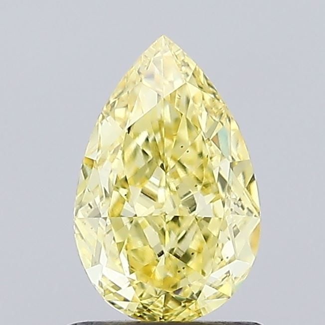 Loose Diamond - PEAR 1.09ct Fancy Intense Yellow VS1: Loose Diamond - PEAR 1.09ct Fancy Intense Yellow VS1 Source: This is a real non-mined Diamond that has been grown in a lab Shape: PEAR Carats: 1.09 Color: Fancy Intense Yellow Certification: IGI Video