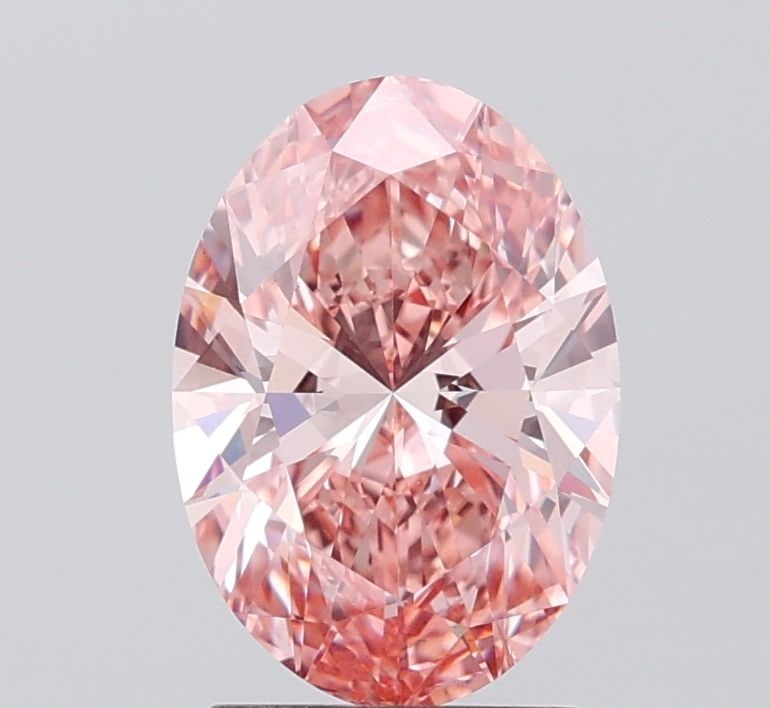 Loose Diamond - OVAL 2.0ct Fancy Vivid Pink VS2: Loose Diamond - OVAL 2.0ct Fancy Vivid Pink VS2 Source: This is a real non-mined Diamond that has been grown in a lab Shape: OVAL Carats: 2.0 Color: Fancy Vivid Pink Certification: IGI Video: