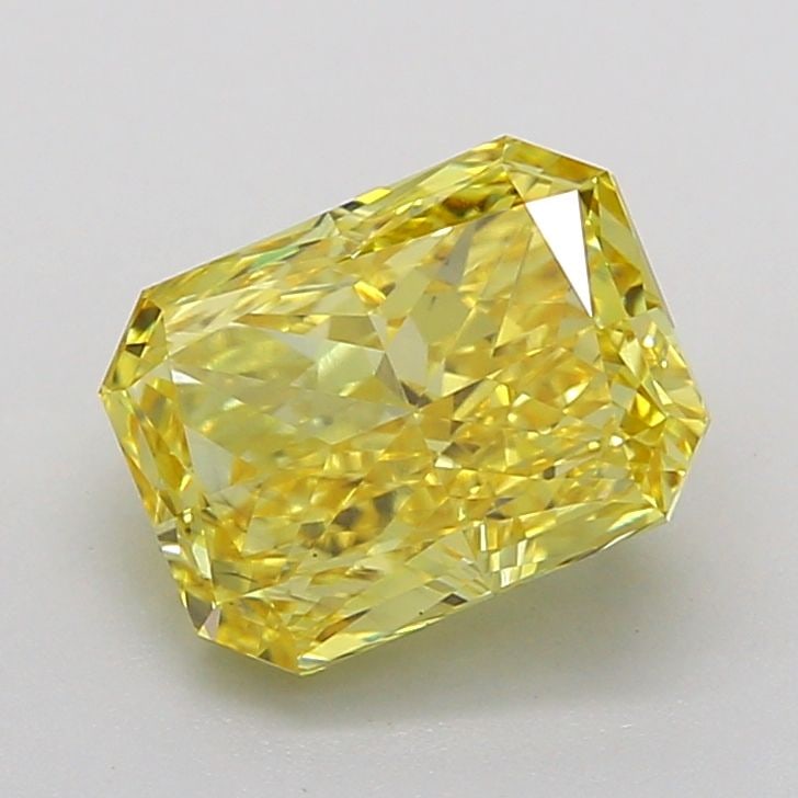 Loose Diamond - RADIANT 2.21ct Fancy Vivid Yellow VS2: Loose Diamond - RADIANT 2.21ct Fancy Vivid Yellow VS2 Source: This is a real non-mined Diamond that has been grown in a lab Shape: RADIANT Carats: 2.21 Color: Fancy Vivid Yellow Certification: IGI Vid