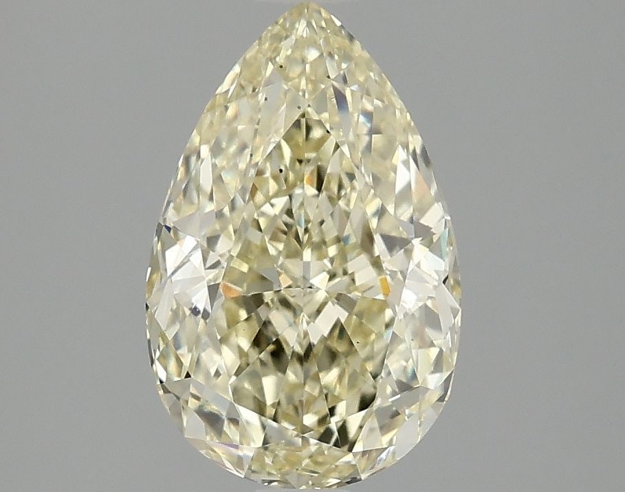 Loose Diamond - PEAR 2.03ct Fancy Yellow VS2: Loose Diamond - PEAR 2.03ct Fancy Yellow VS2 Source: This is a real non-mined Diamond that has been grown in a lab Shape: PEAR Carats: 2.03 Color: Fancy Yellow Certification: IGI Video: