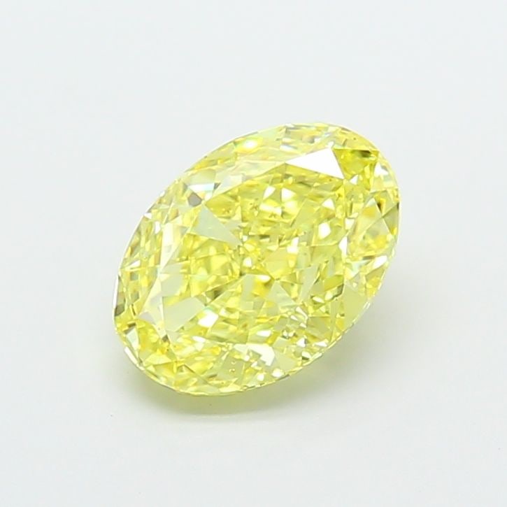 Loose Diamond - OVAL 2.44ct Fancy Vivid Yellow VS1: Loose Diamond - OVAL 2.44ct Fancy Vivid Yellow VS1 Source: This is a real non-mined Diamond that has been grown in a lab Shape: OVAL Carats: 2.44 Color: Fancy Vivid Yellow Certification: IGI Video: