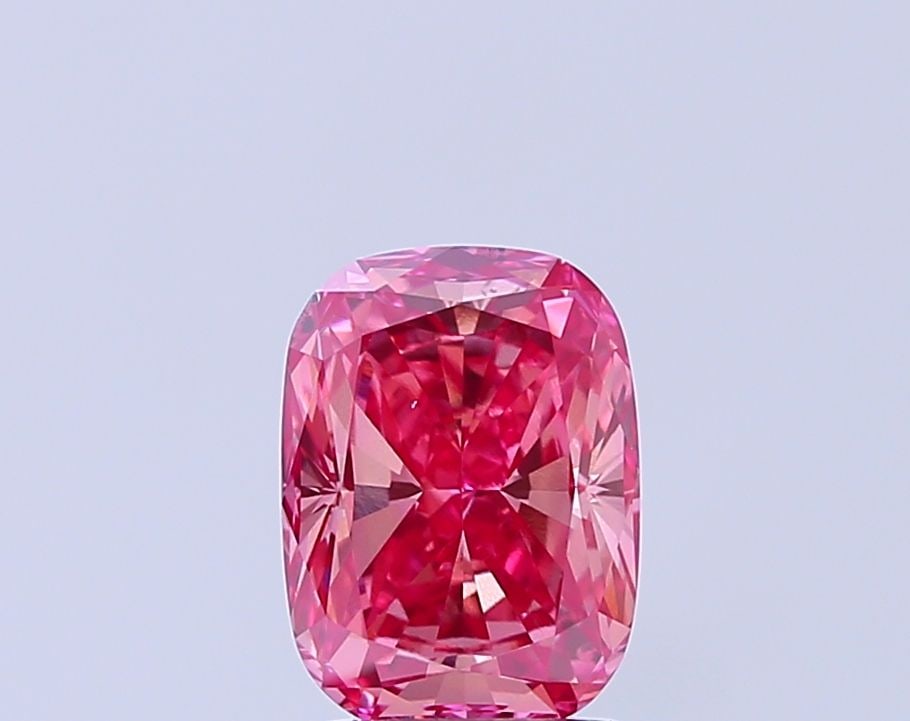 Loose Diamond - CUSHION MODIFIED 2.01ct Fancy Vivid Pink SI1: Loose Diamond - CUSHION MODIFIED 2.01ct Fancy Vivid Pink SI1 Source: This is a real non-mined Diamond that has been grown in a lab Shape: CUSHION MODIFIED Carats: 2.01 Color: Fancy Vivid Pink Certific