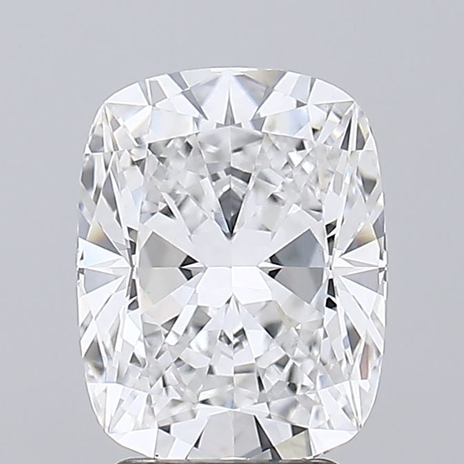 Loose Diamond - CUSHION BRILLIANT 3.3ct D VVS2: Loose Diamond - CUSHION BRILLIANT 3.3ct D VVS2 Source: This is a real non-mined Diamond that has been grown in a lab Shape: CUSHION BRILLIANT Carats: 3.3 Color: D Clarity: VVS2 Certification: GCAL Vid