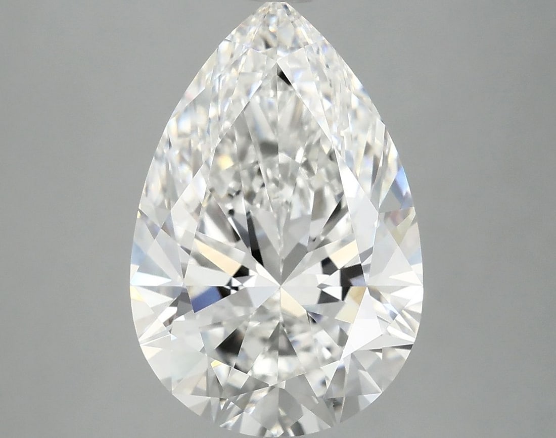 Loose Diamond - PEAR 5.04ct F VVS2: Loose Diamond - PEAR 5.04ct F VVS2 Source: This is a real non-mined Diamond that has been grown in a lab Shape: PEAR Carats: 5.04 Color: F Clarity: VVS2 Certification: IGI Video: