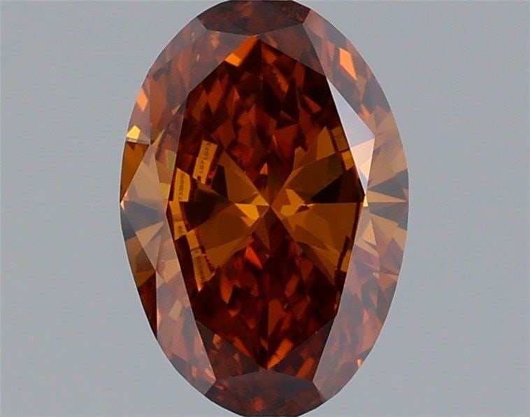 Loose Diamond - OVAL 1.0ct Fancy Deep Orange VS1: Loose Diamond - OVAL 1.0ct Fancy Deep Orange VS1 Source: This is a real non-mined Diamond that has been grown in a lab Shape: OVAL Carats: 1.0 Color: Fancy Deep Orange Certification: IGI Video: