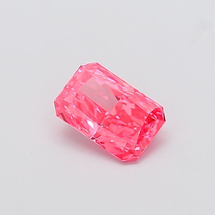 Loose Diamond - RADIANT 1.03ct Fancy Vivid Pink VVS2: Loose Diamond - RADIANT 1.03ct Fancy Vivid Pink VVS2 Source: This is a real non-mined Diamond that has been grown in a lab Shape: RADIANT Carats: 1.03 Color: Fancy Vivid Pink Certification: IGI Video: