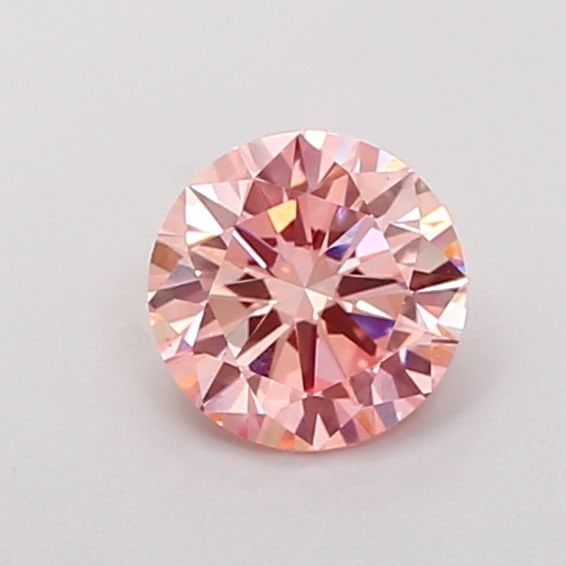 Ideal Loose Diamond - ROUND 1.08ct Fancy Vivid Pink VS1: Ideal Loose Diamond - ROUND 1.08ct Fancy Vivid Pink VS1 Source: This is a real non-mined Diamond that has been grown in a lab Shape: ROUND Carats: 1.08 Color: Fancy Vivid Pink Certification: IGI