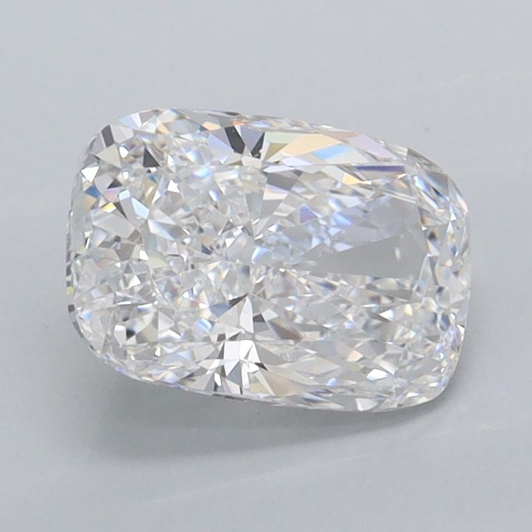 Loose Diamond - CUSHION MODIFIED 1.5ct D FL: Loose Diamond - CUSHION MODIFIED 1.5ct D FL Source: This is a real non-mined Diamond that has been grown in a lab Shape: CUSHION MODIFIED Carats: 1.5 Color: D Clarity: FL Certification: IGI Video: