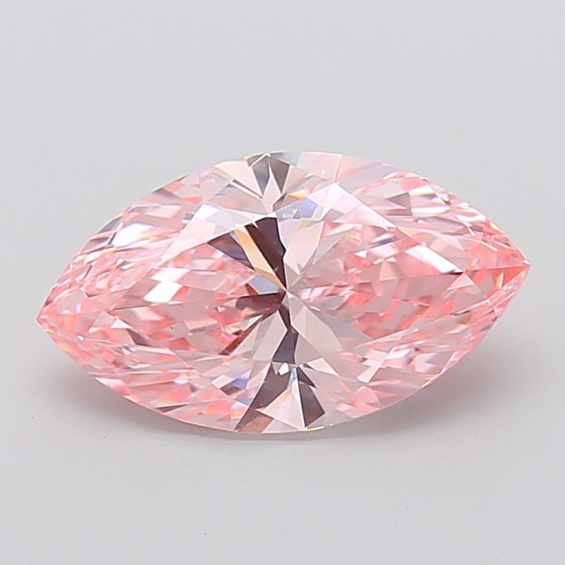 Loose Diamond - MARQUISE 4.0ct Fancy Intense Pink VVS2: Loose Diamond - MARQUISE 4.0ct Fancy Intense Pink VVS2 Source: This is a real non-mined Diamond that has been grown in a lab Shape: MARQUISE Carats: 4.0 Color: Fancy Intense Pink Certification: IGI Vi