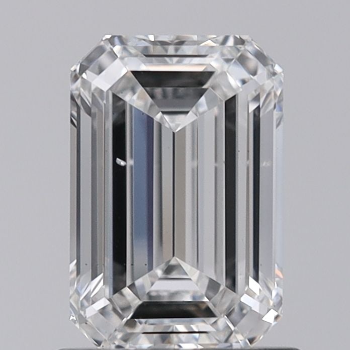 Loose Diamond - EMERALD 1.02ct F VS2: Loose Diamond - EMERALD 1.02ct F VS2 Source: This is a real non-mined Diamond that has been grown in a lab Shape: EMERALD Carats: 1.02 Color: F Clarity: VS2 Certification: GIA Video: