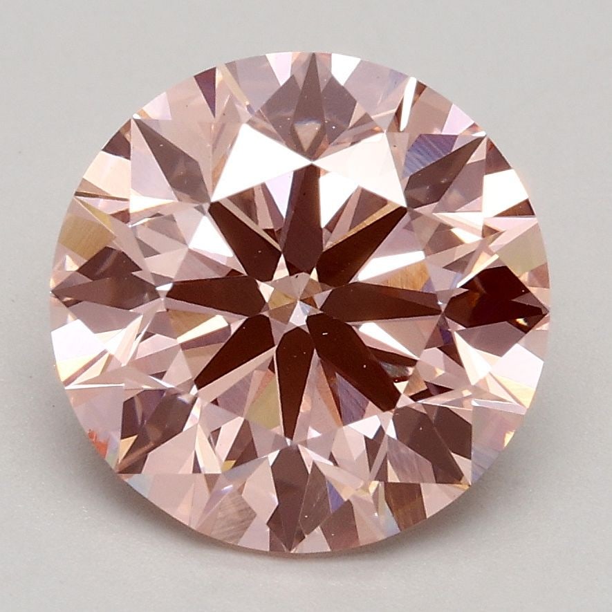 Ideal Loose Diamond - ROUND 2.55ct Fancy Intense Pink VS2: Ideal Loose Diamond - ROUND 2.55ct Fancy Intense Pink VS2 Source: This is a real non-mined Diamond that has been grown in a lab Shape: ROUND Carats: 2.55 Color: Fancy Intense Pink Certification: IGI V