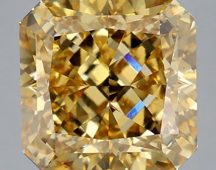 Loose Diamond - SQUARE RADIANT 6.07ct Fancy Vivid Yellow VS2: Loose Diamond - SQUARE RADIANT 6.07ct Fancy Vivid Yellow VS2 Source: This is a real non-mined Diamond that has been grown in a lab Shape: SQUARE RADIANT Carats: 6.07 Color: Fancy Vivid Yellow Certific