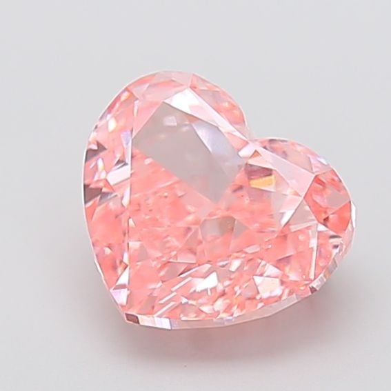Loose Diamond - HEART 2.71ct Fancy Vivid Pink VVS2: Loose Diamond - HEART 2.71ct Fancy Vivid Pink VVS2 Source: This is a real non-mined Diamond that has been grown in a lab Shape: HEART Carats: 2.71 Color: Fancy Vivid Pink Certification: IGI Video: