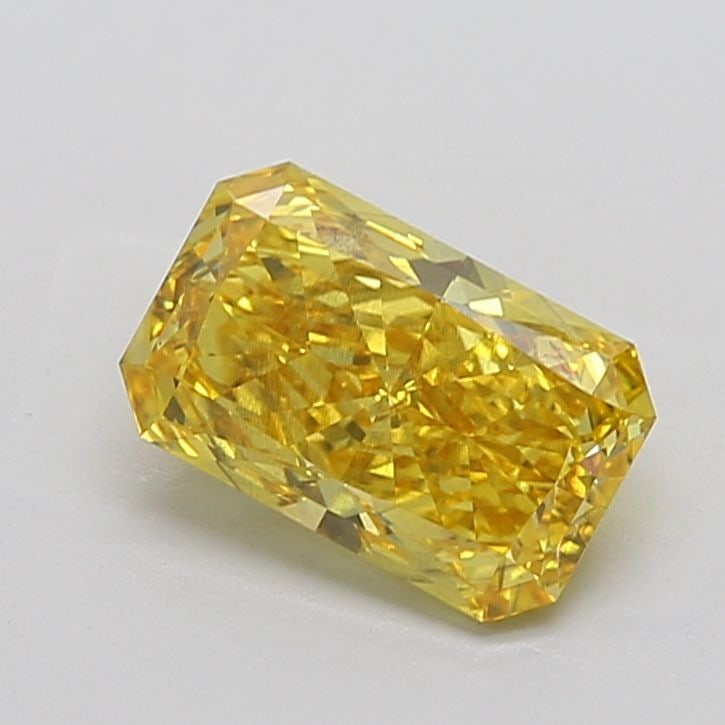 Loose Diamond - RADIANT 3.34ct Fancy Vivid Yellow SI1: Loose Diamond - RADIANT 3.34ct Fancy Vivid Yellow SI1 Source: This is a real non-mined Diamond that has been grown in a lab Shape: RADIANT Carats: 3.34 Color: Fancy Vivid Yellow Certification: IGI Vid