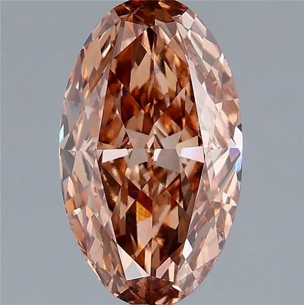 Loose Diamond - OVAL 2.11ct Fancy Brown VVS2: Loose Diamond - OVAL 2.11ct Fancy Brown VVS2 Source: This is a real non-mined Diamond that has been grown in a lab Shape: OVAL Carats: 2.11 Color: Fancy Brown Certification: IGI Video: