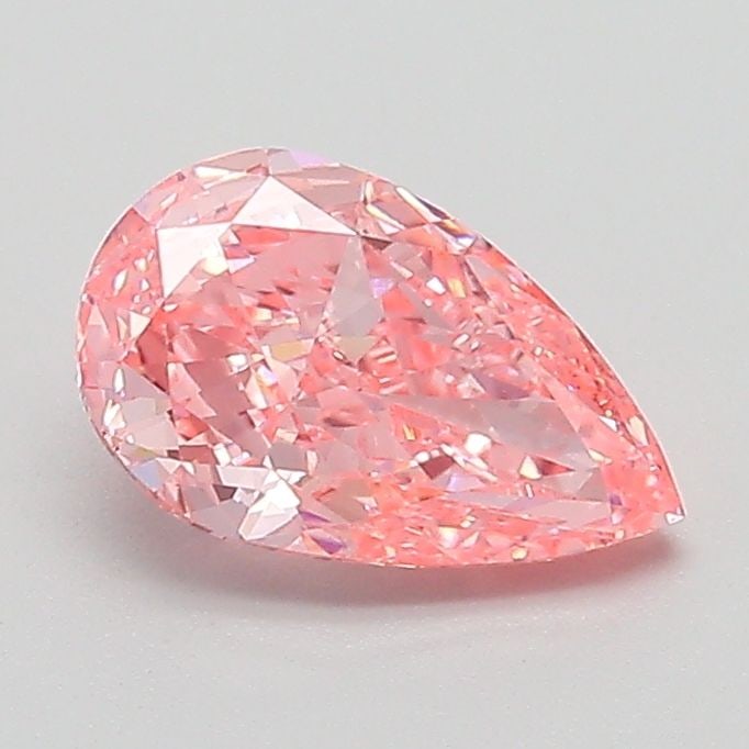 Loose Diamond - PEAR 1.02ct Fancy Vivid Pink VVS2: Loose Diamond - PEAR 1.02ct Fancy Vivid Pink VVS2 Source: This is a real non-mined Diamond that has been grown in a lab Shape: PEAR Carats: 1.02 Color: Fancy Vivid Pink Certification: IGI Video: