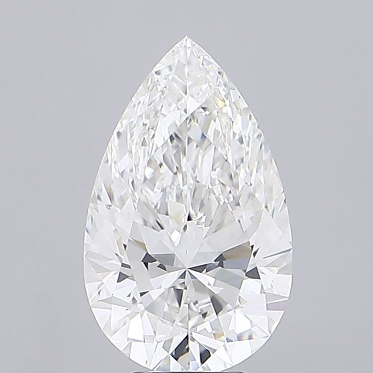 Loose Diamond - PEAR 6.04ct F VVS2: Loose Diamond - PEAR 6.04ct F VVS2 Source: This is a real non-mined Diamond that has been grown in a lab Shape: PEAR Carats: 6.04 Color: F Clarity: VVS2 Certification: IGI Video: