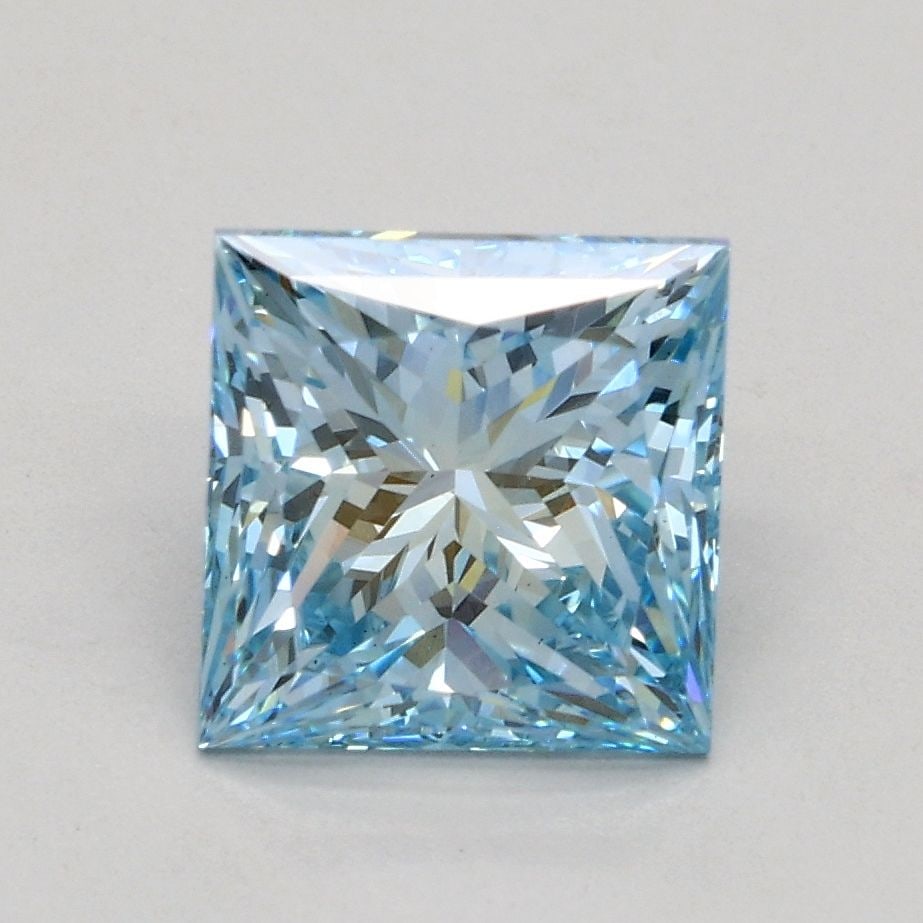 Loose Diamond - PRINCESS 1.54ct Fancy Intense Blue VS1: Loose Diamond - PRINCESS 1.54ct Fancy Intense Blue VS1 Source: This is a real non-mined Diamond that has been grown in a lab Shape: PRINCESS Carats: 1.54 Color: Fancy Intense Blue Certification: IGI V