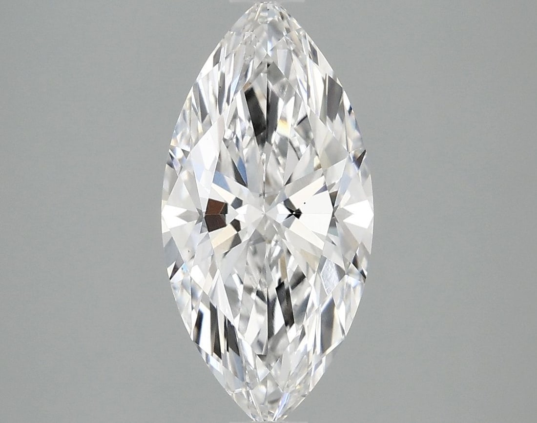 Loose Diamond - MARQUISE 2.02ct D VS2: Loose Diamond - MARQUISE 2.02ct D VS2 Source: This is a real non-mined Diamond that has been grown in a lab Shape: MARQUISE Carats: 2.02 Color: D Clarity: VS2 Certification: IGI Video: