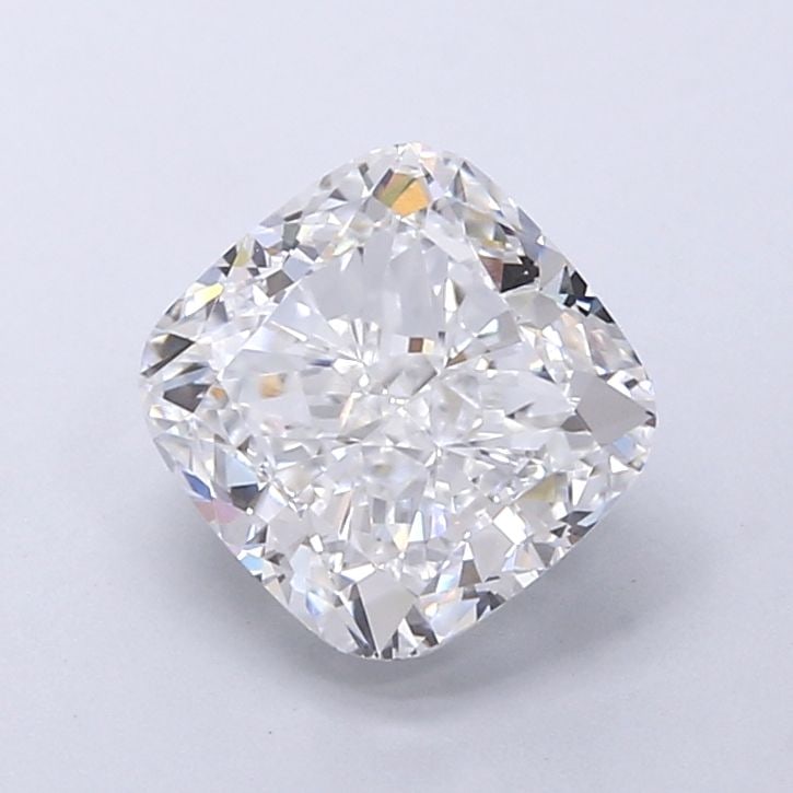 Loose Diamond - CUSHION MODIFIED 2.37ct D VVS2: Loose Diamond - CUSHION MODIFIED 2.37ct D VVS2 Source: This is a real non-mined Diamond that has been grown in a lab Shape: CUSHION MODIFIED Carats: 2.37 Color: D Clarity: VVS2 Certification: IGI Vide