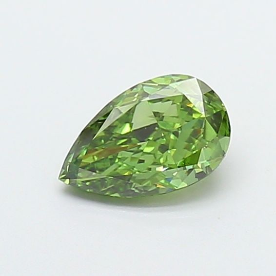 Loose Diamond - PEAR 0.3ct Fancy Vivid Green VS1: Loose Diamond - PEAR 0.3ct Fancy Vivid Green VS1 Source: This is a real non-mined Diamond that has been grown in a lab Shape: PEAR Carats: 0.3 Color: Fancy Vivid Green Certification: NONE Video: