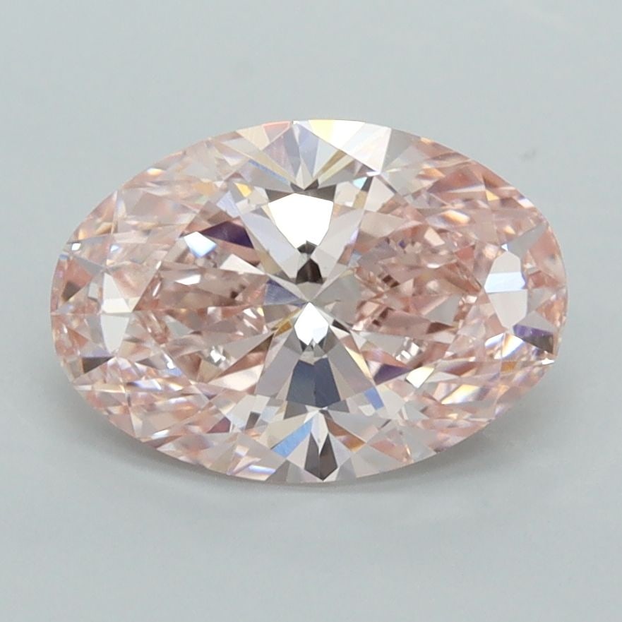 Loose Diamond - OVAL 2.06ct Fancy Vivid Pink VS1: Loose Diamond - OVAL 2.06ct Fancy Vivid Pink VS1 Source: This is a real non-mined Diamond that has been grown in a lab Shape: OVAL Carats: 2.06 Color: Fancy Vivid Pink Certification: IGI Video: