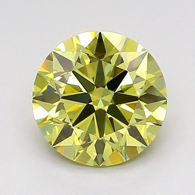 Ideal Loose Diamond - ROUND 1.41ct Fancy Light Yellow VS1: Ideal Loose Diamond - ROUND 1.41ct Fancy Light Yellow VS1 Source: This is a real non-mined Diamond that has been grown in a lab Shape: ROUND Carats: 1.41 Color: Fancy Light Yellow Certification: IGI V