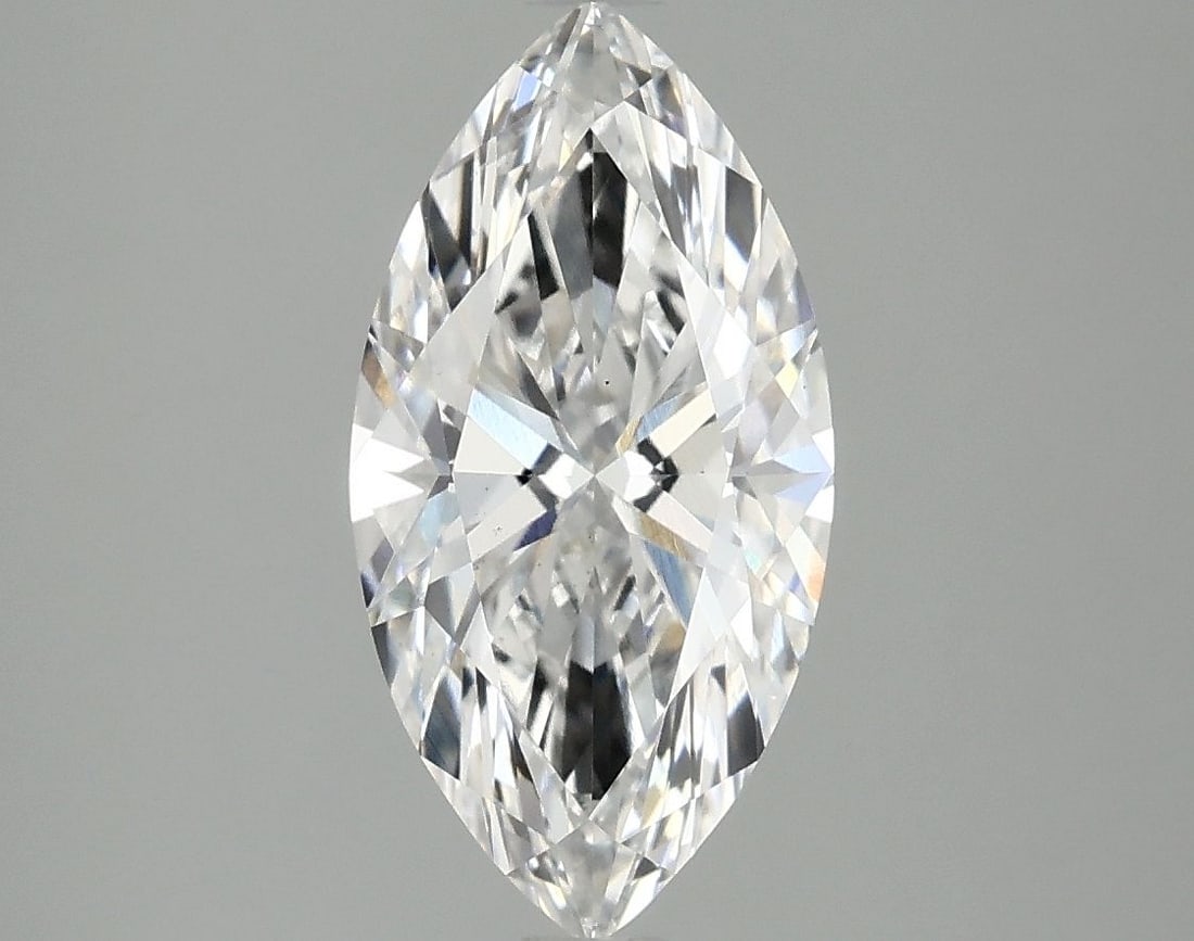 Loose Diamond - MARQUISE 2.1ct E VS1: Loose Diamond - MARQUISE 2.1ct E VS1 Source: This is a real non-mined Diamond that has been grown in a lab Shape: MARQUISE Carats: 2.1 Color: E Clarity: VS1 Certification: IGI Video: Video Link The