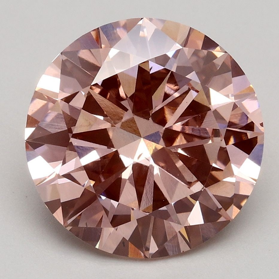 Loose Diamond - ROUND 3.02ct Fancy Intense Pink VS2: Loose Diamond - ROUND 3.02ct Fancy Intense Pink VS2 Source: This is a real non-mined Diamond that has been grown in a lab Shape: ROUND Carats: 3.02 Color: Fancy Intense Pink Certification: IGI Video: