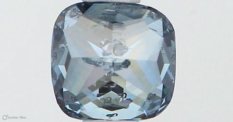 Loose Diamond - CUSHION MODIFIED 0.51ct Fancy Vivid Blue I1: Loose Diamond - CUSHION MODIFIED 0.51ct Fancy Vivid Blue I1 Source: This is a real non-mined Diamond that has been grown in a lab Shape: CUSHION MODIFIED Carats: 0.51 Color: Fancy Vivid Blue Certifica