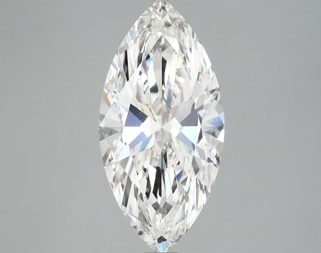 Loose Diamond - MARQUISE 2.81ct E VS1: Loose Diamond - MARQUISE 2.81ct E VS1 Source: This is a real non-mined Diamond that has been grown in a lab Shape: MARQUISE Carats: 2.81 Color: E Clarity: VS1 Certification: IGI Video: