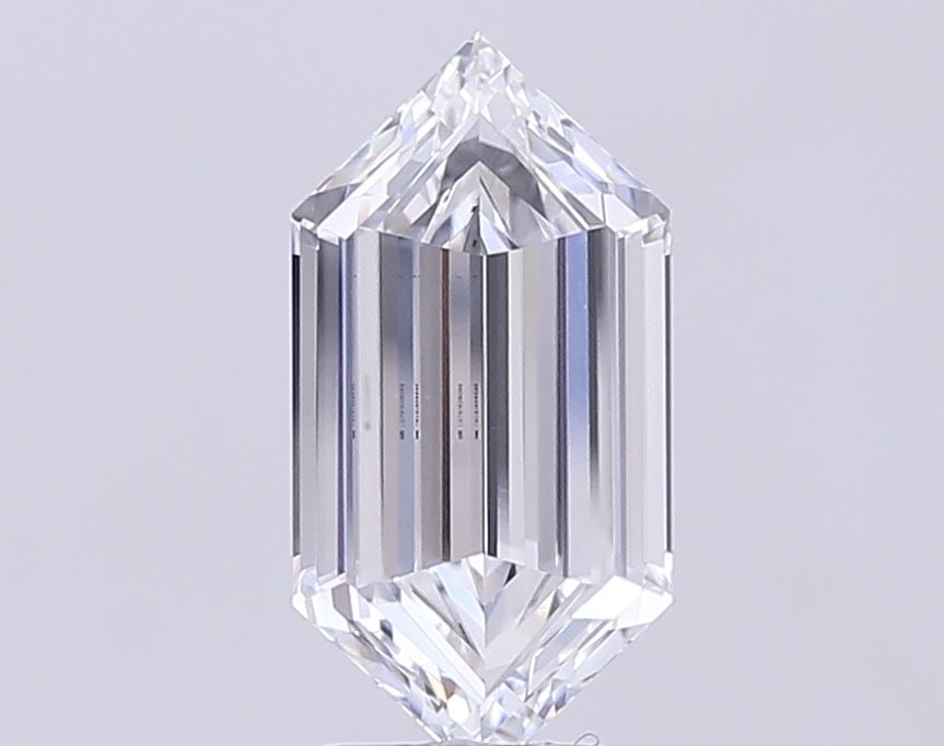 Loose Diamond - HEXAGONAL 5.24ct E VVS2: Loose Diamond - HEXAGONAL 5.24ct E VVS2 Source: This is a real non-mined Diamond that has been grown in a lab Shape: HEXAGONAL Carats: 5.24 Color: E Clarity: VVS2 Certification: IGI Video: