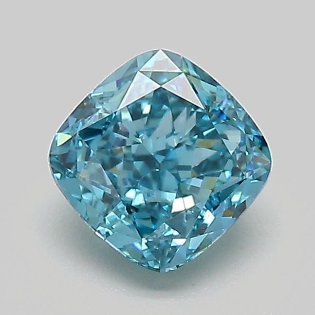 Loose Diamond - CUSHION MODIFIED 1.05ct Fancy Vivid Blue VS1: Loose Diamond - CUSHION MODIFIED 1.05ct Fancy Vivid Blue VS1 Source: This is a real non-mined Diamond that has been grown in a lab Shape: CUSHION MODIFIED Carats: 1.05 Color: Fancy Vivid Blue Certific