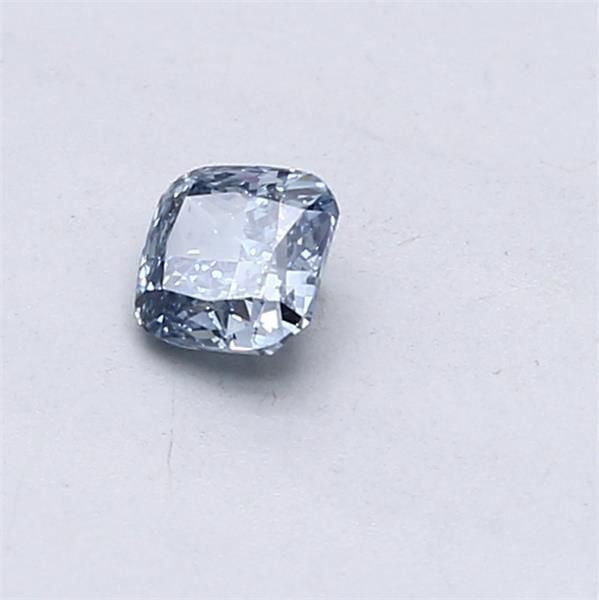 Loose Diamond - CUSHION MODIFIED 0.31ct Fancy Intense Blue VS2: Loose Diamond - CUSHION MODIFIED 0.31ct Fancy Intense Blue VS2 Source: This is a real non-mined Diamond that has been grown in a lab Shape: CUSHION MODIFIED Carats: 0.31 Color: Fancy Intense Blue Cert