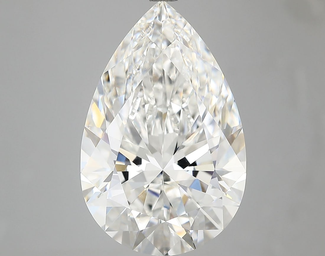 Loose Diamond - PEAR 7.09ct E VVS2: Loose Diamond - PEAR 7.09ct E VVS2 Source: This is a real non-mined Diamond that has been grown in a lab Shape: PEAR Carats: 7.09 Color: E Clarity: VVS2 Certification: IGI The Diamond Depot