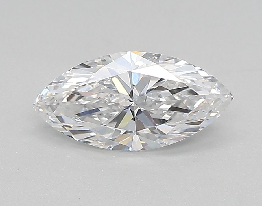 Loose Diamond - MARQUISE 0.59ct D VS1: Loose Diamond - MARQUISE 0.59ct D VS1 Source: This is a real non-mined Diamond that has been grown in a lab Shape: MARQUISE Carats: 0.59 Color: D Clarity: VS1 Certification: IGI Video: