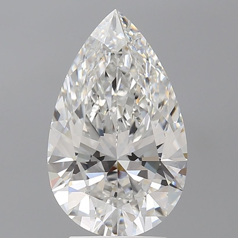 Loose Diamond - PEAR 3.6ct E VVS2: Loose Diamond - PEAR 3.6ct E VVS2 Source: This is a real non-mined Diamond that has been grown in a lab Shape: PEAR Carats: 3.6 Color: E Clarity: VVS2 Certification: IGI Video: