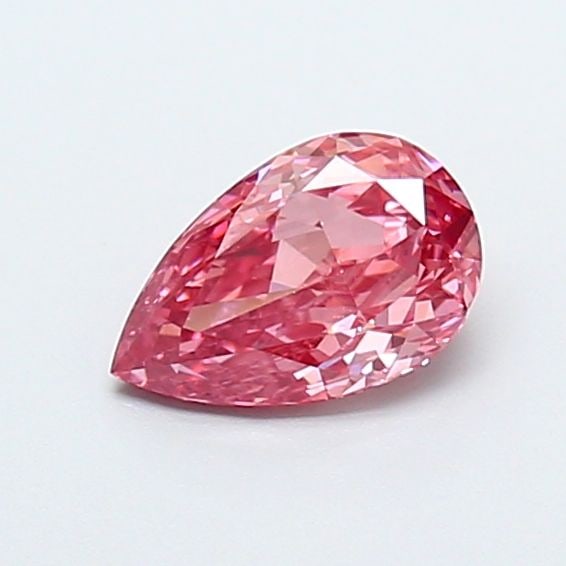 Loose Diamond - PEAR 0.73ct Fancy Vivid Pink VS1: Loose Diamond - PEAR 0.73ct Fancy Vivid Pink VS1 Source: This is a real non-mined Diamond that has been grown in a lab Shape: PEAR Carats: 0.73 Color: Fancy Vivid Pink Certification: IGI Video: