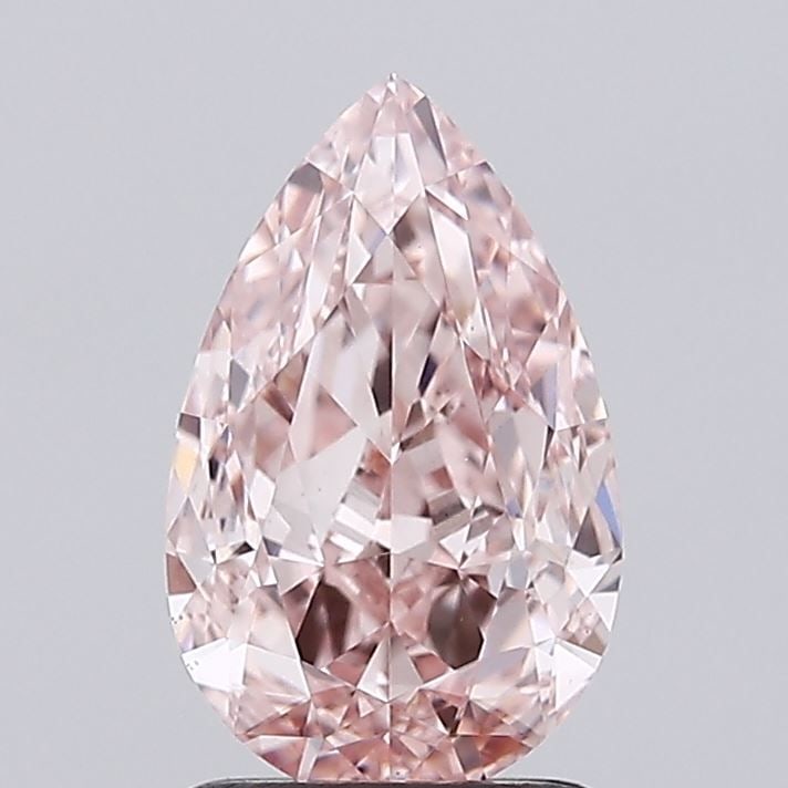 Loose Diamond - PEAR 2.01ct Fancy Intense Pink VS1: Loose Diamond - PEAR 2.01ct Fancy Intense Pink VS1 Source: This is a real non-mined Diamond that has been grown in a lab Shape: PEAR Carats: 2.01 Color: Fancy Intense Pink Certification: IGI Video: