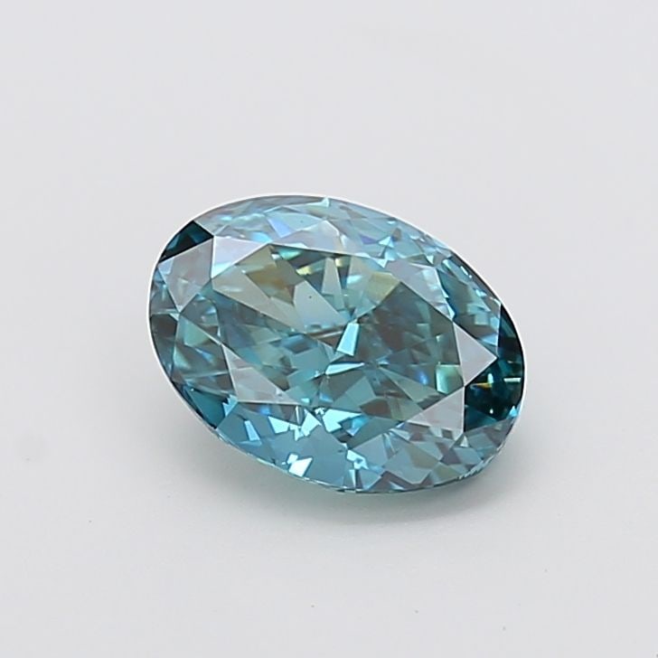 Loose Diamond - OVAL 2.01ct Fancy Vivid Green Blue VS1: Loose Diamond - OVAL 2.01ct Fancy Vivid Green Blue VS1 Source: This is a real non-mined Diamond that has been grown in a lab Shape: OVAL Carats: 2.01 Color: Fancy Vivid Green Blue Certification: IGI V