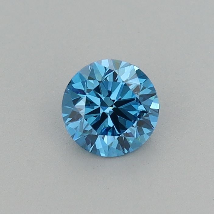 Loose Diamond - ROUND 0.33ct Fancy Vivid Blue VS1: Loose Diamond - ROUND 0.33ct Fancy Vivid Blue VS1 Source: This is a real non-mined Diamond that has been grown in a lab Shape: ROUND Carats: 0.33 Color: Fancy Vivid Blue Certification: IGI Video: