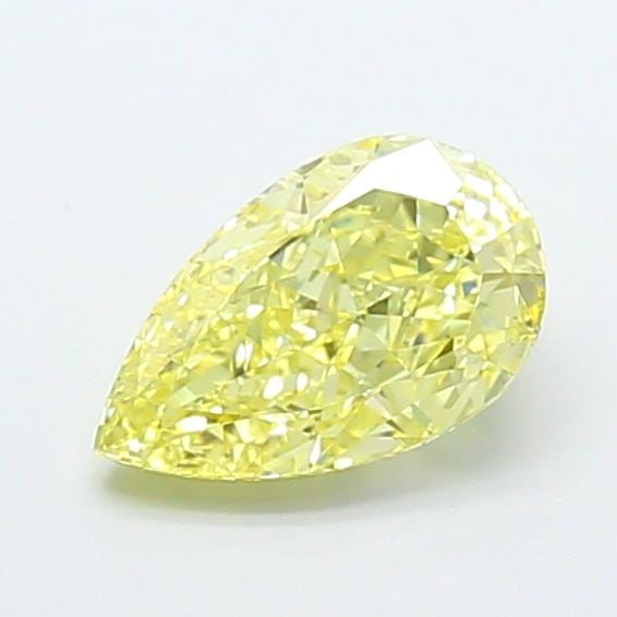 Loose Diamond - PEAR 1.57ct Fancy Intense Yellow VS1: Loose Diamond - PEAR 1.57ct Fancy Intense Yellow VS1 Source: This is a real non-mined Diamond that has been grown in a lab Shape: PEAR Carats: 1.57 Color: Fancy Intense Yellow Certification: IGI Video